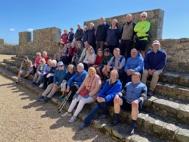 Choir Members at Castle Cornet Guernsey May 2025