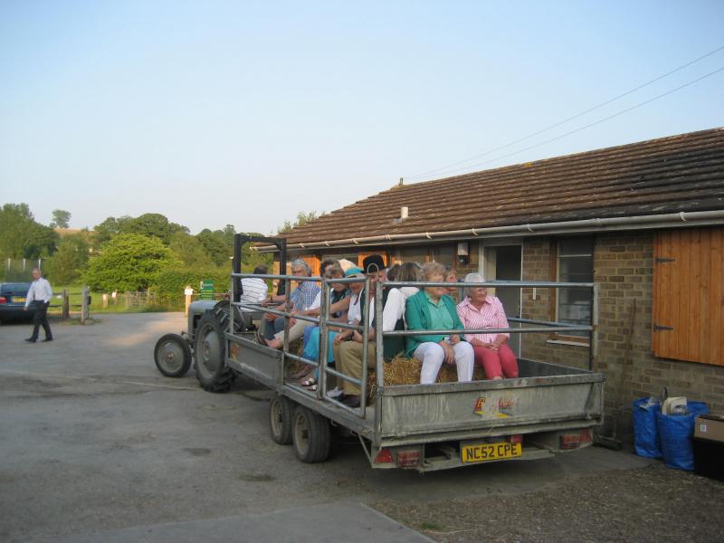 Tractor Rides at the Community Farm