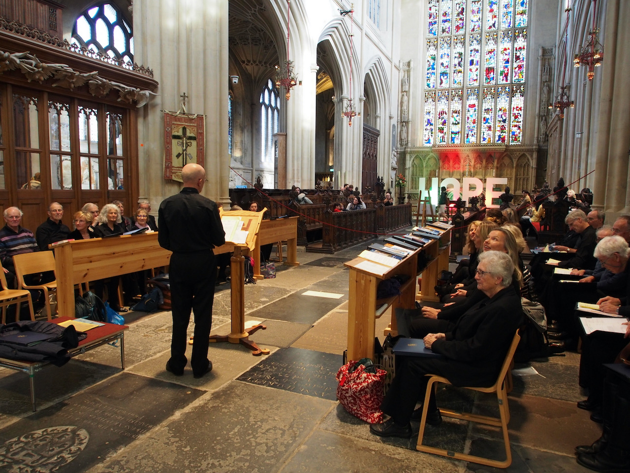 Rehearsin bath Abbey